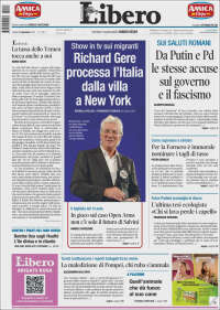 Portada de Libero (Italia)