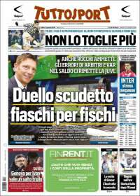 Portada de Tuttosport (Italia)