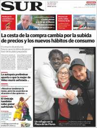 Portada de Diario el Sur (España)