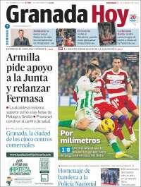 Portada de Granada Hoy (España)