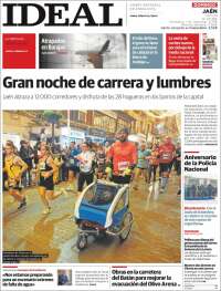 Portada de El Ideal de Jaén (España)