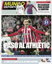 Portada de Mundo Deportivo Bizkaia (España)