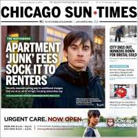 Portada de Chicago Sun-Times (USA)