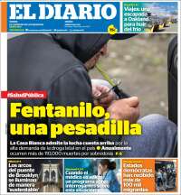 Portada de El Diario NY (USA)