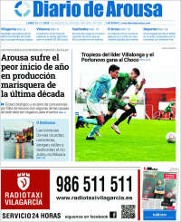 Portada de Diario de Arousa (España)