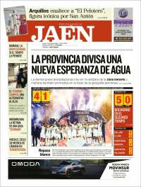 Portada de Diario Jaén (España)