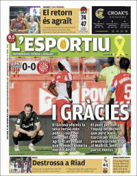 Portada de L'Esportiu : Girona (España)