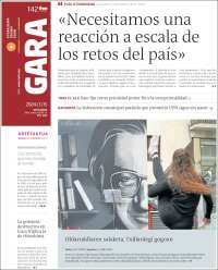 Portada de Gara (España)