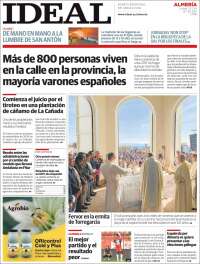 Portada de Ideal Almeria (España)