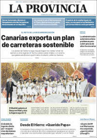 Portada de La Provincia (España)