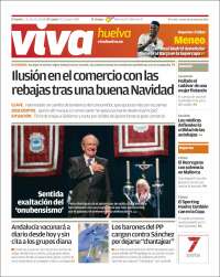 Portada de Viva Huelva (España)