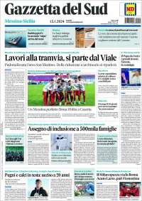 Portada de Gazzetta del Sud (Italy)