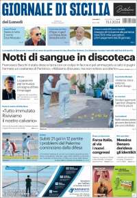 Portada de Giornale di Sicilia (Italy)