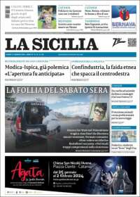 Portada de La Sicilia (Italy)
