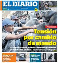 Portada de El Diario NY (USA)