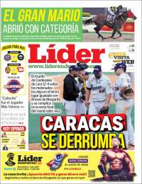 Portada de Lider en deportes (Venezuela)