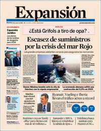 Portada de Expansión (España)