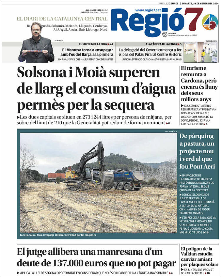 Portada de Regio7 (España)