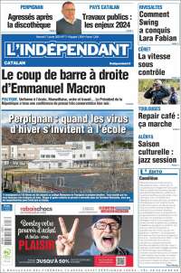 Portada de Le Indépendant (Francia)