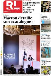 Portada de Le Republicain Lorrain (France)