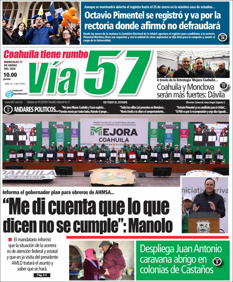 Portada de Via57 (M&eacute;xico)