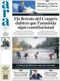 Portada de Ara (España)