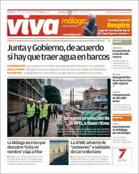 Portada de Viva Málaga (España)