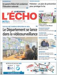 Portada de L'Echo de la Haute-Vienne (Francia)