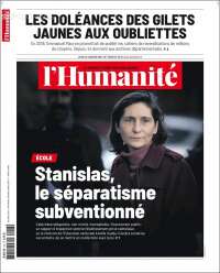 Portada de l'Humanite (Francia)