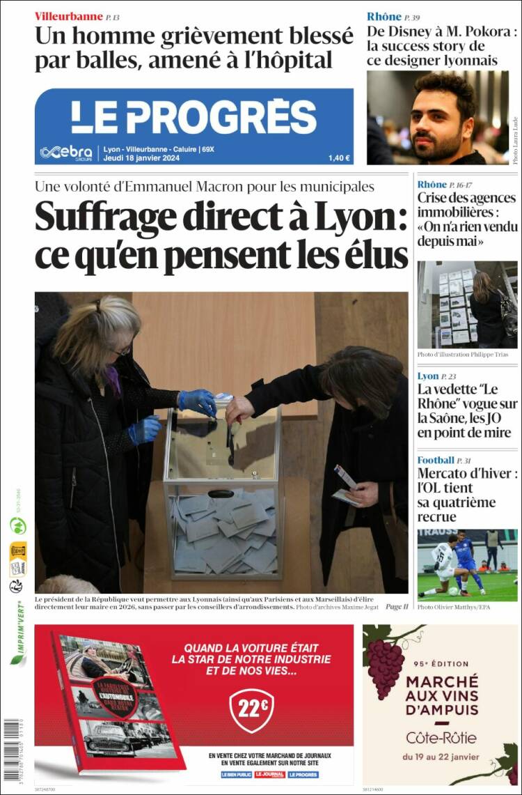Portada de Progres de Fecamp (Francia)