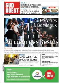 Portada de Sud Ouest (Francia)