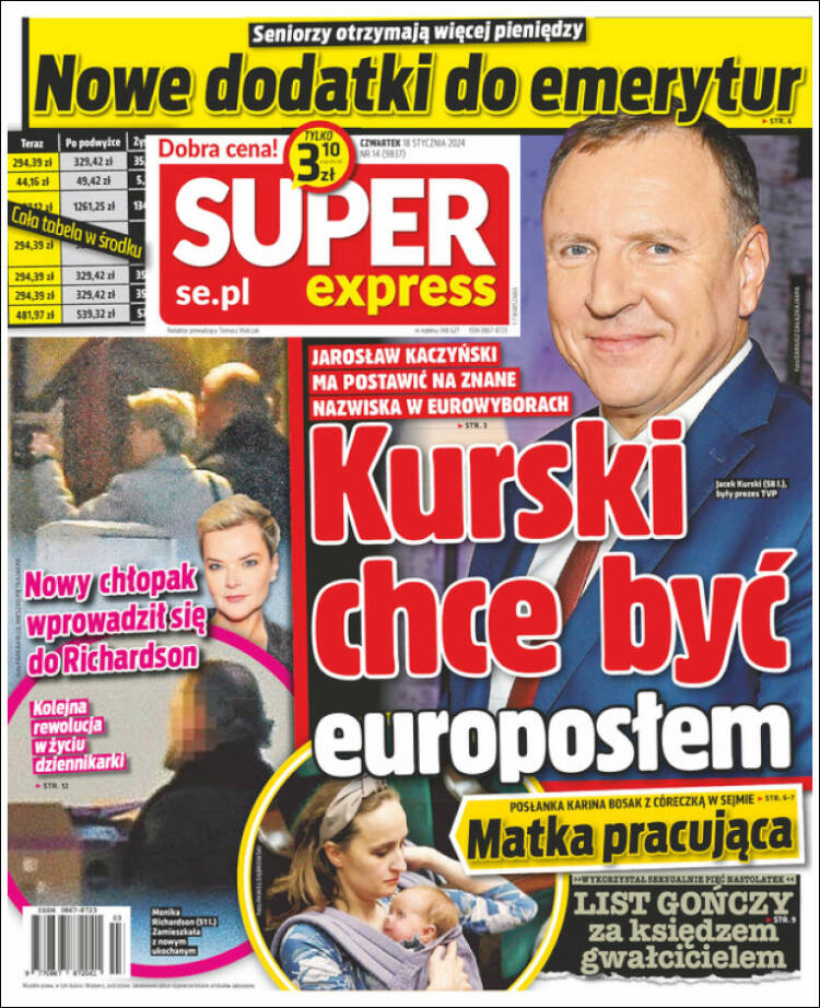 Portada de Super Express (Polonia)