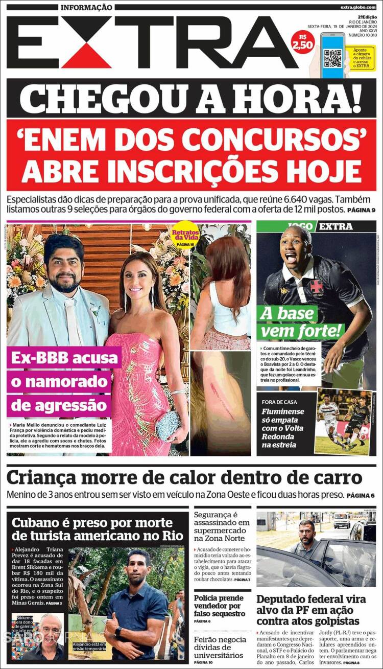 Portada de Extra (Brasil)