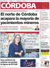 Portada de Diario de Córdoba (España)