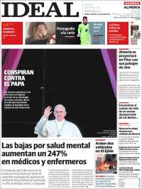 Portada de Ideal Almeria (España)