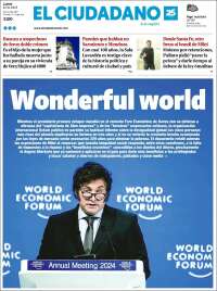 Portada de Diario El Ciudadano (Argentina)