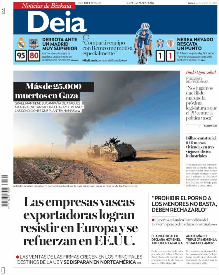 Portada de Deia (España)