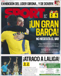 Portada de Sport (España)