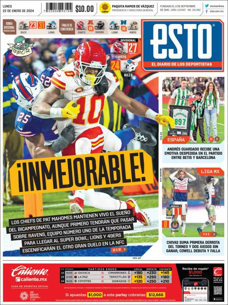 Portada de Esto (México)