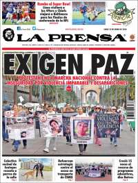 Portada de La Prensa (México)