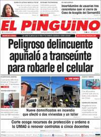 Portada de El Pingüino (Chile)