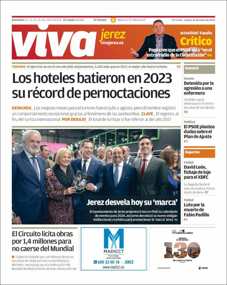 Portada de Información - Jerez (España)