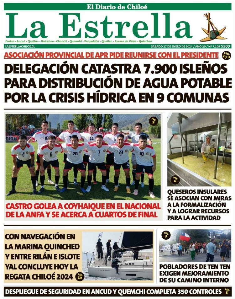 Portada de Estrella de Chiloé (Chile)