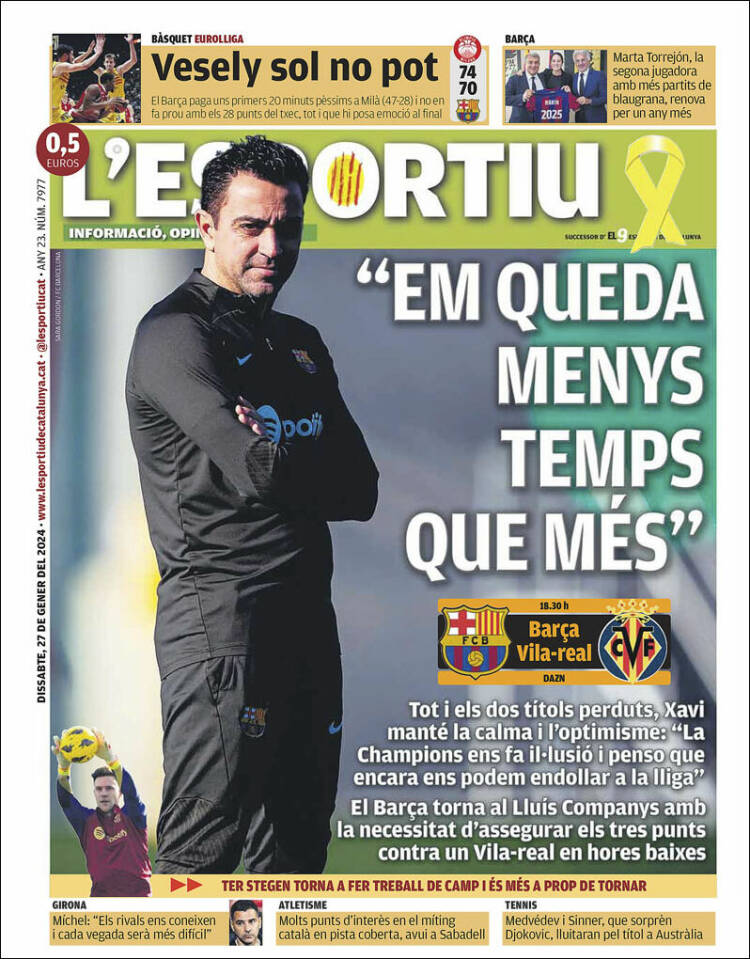 Portada de L'Esportiu (España)