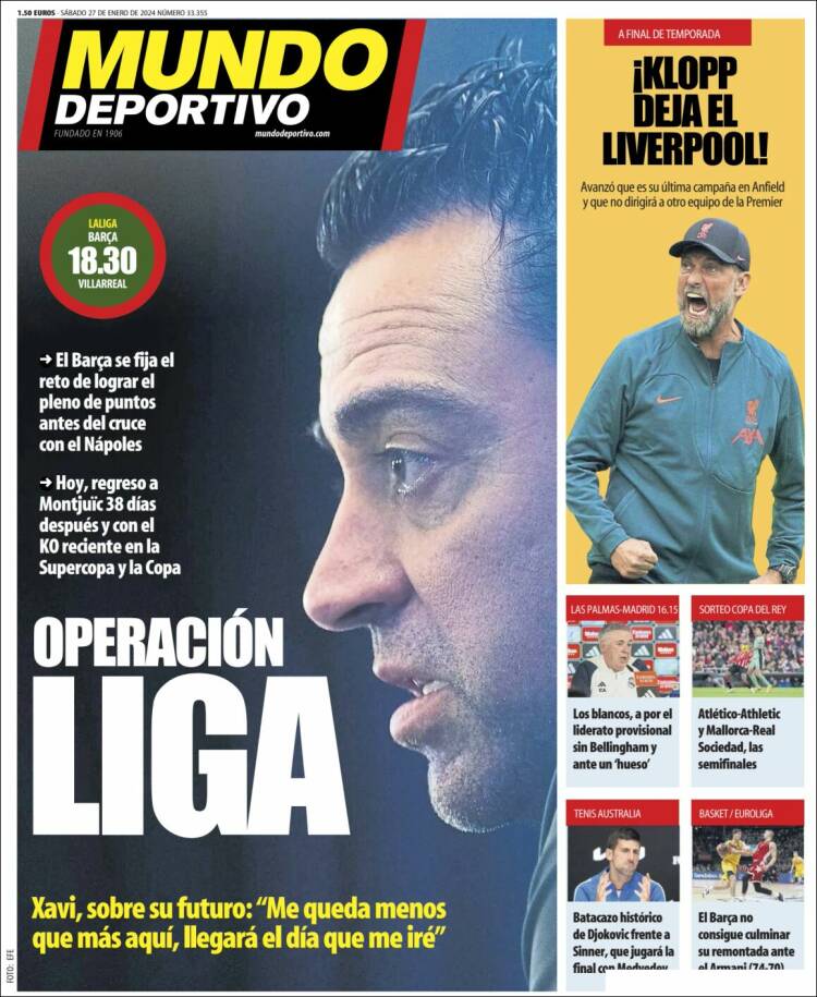 Portada de El Mundo Deportivo (España)