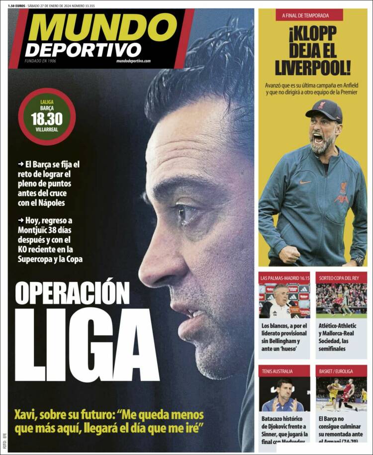 Portada de Mundo Atlético (España)