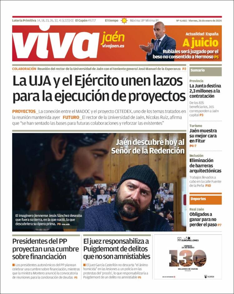 Portada de Viva Jaén (España)