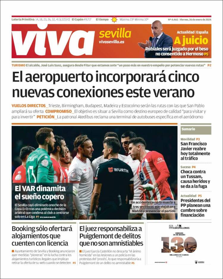 Portada de Viva Sevilla (España)