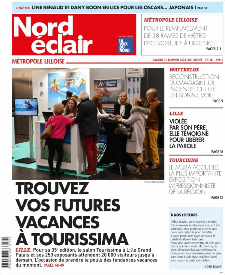 Portada de Nord Éclair (Francia)