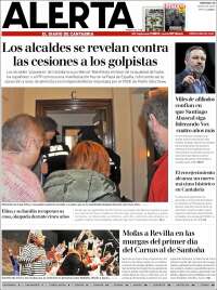 Portada de Alerta - El Diario de Cantabria (España)